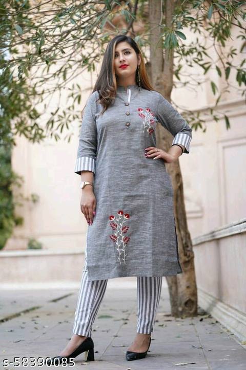 Kurti set  uploaded by DELUXE  STORE on 10/23/2022