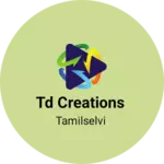 Business logo of TD creations
