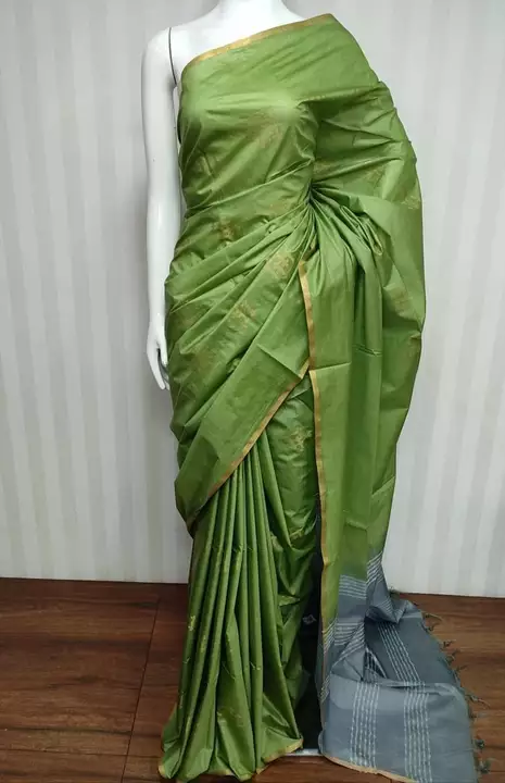Katan silk saree uploaded by business on 10/23/2022