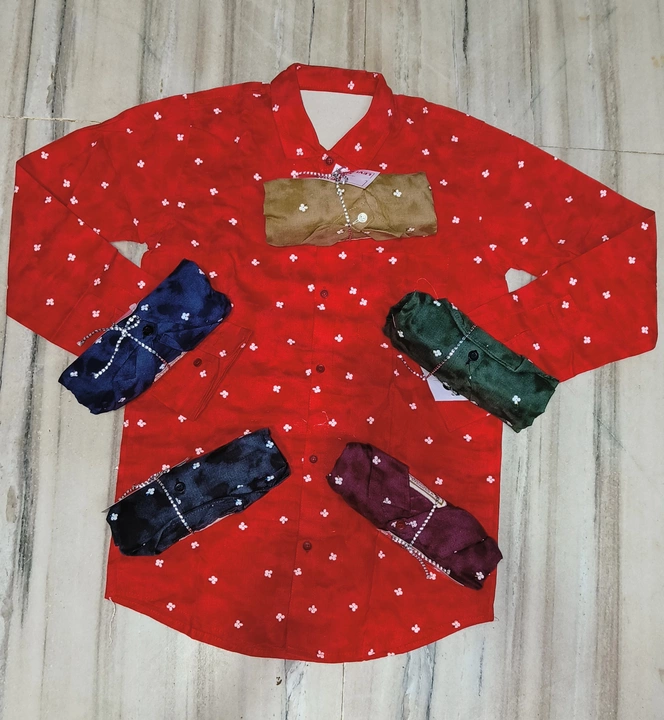 Boy's Shirt  uploaded by Sushila Garments on 10/23/2022