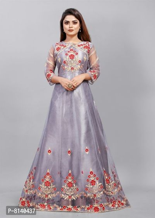 Fancy Net Ethnic Gowns uploaded by business on 10/23/2022