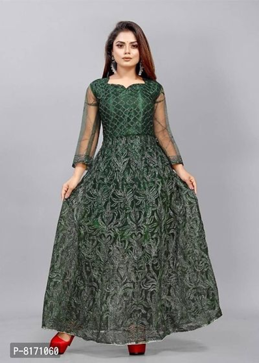 Fancy Net Ethnic Gowns uploaded by MR international shop on 10/23/2022