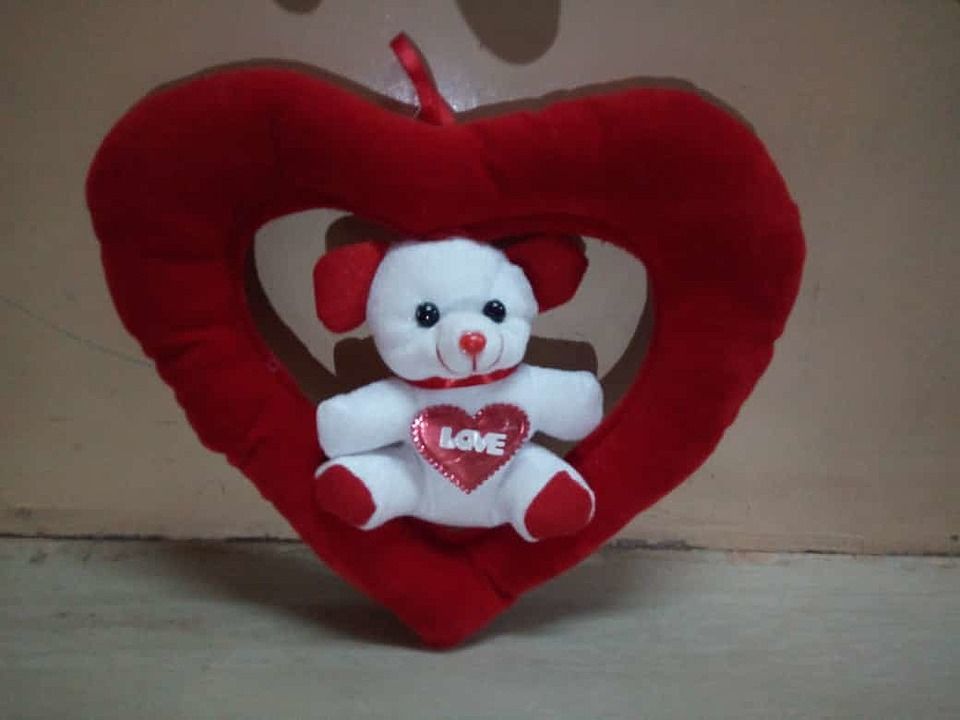 Valentine soft teddy  uploaded by Om soft toys  on 1/13/2021