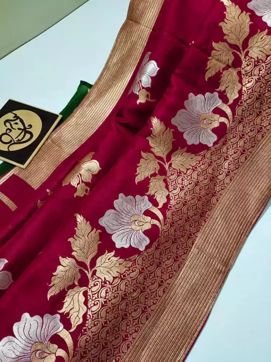 Post image Banarasi Semi Georgette'Silk