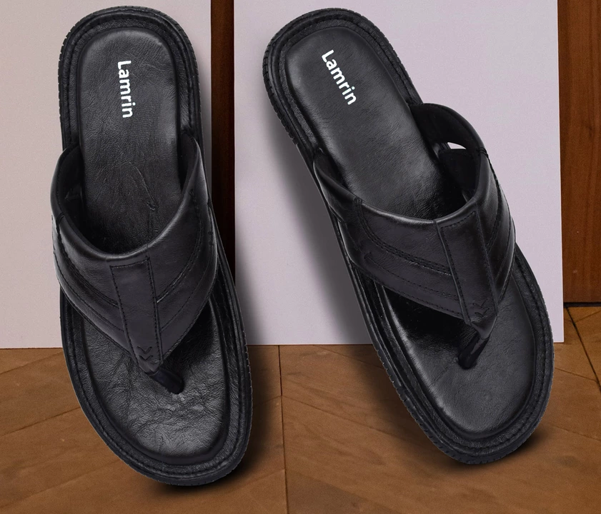 Genuine Leather Slippers with TPR sole  uploaded by business on 10/23/2022