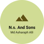 Business logo of N.s. and sons