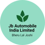 Business logo of JB automobile India limited