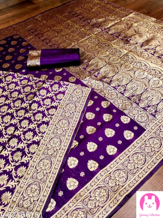 Silk saree uploaded by Yummy collection on 10/24/2022