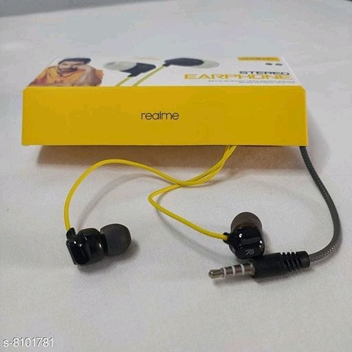 Realme Super Bass Earphones uploaded by Ahmadabad A-1 shopping on 1/13/2021