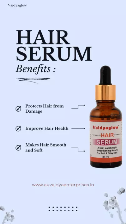 Post image Vaidyaglow hair serum bulk order pr bohot sara discounts or sale kro sab