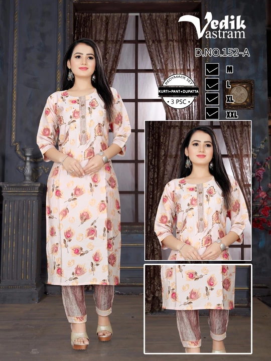 Kurti with pent uploaded by business on 10/24/2022