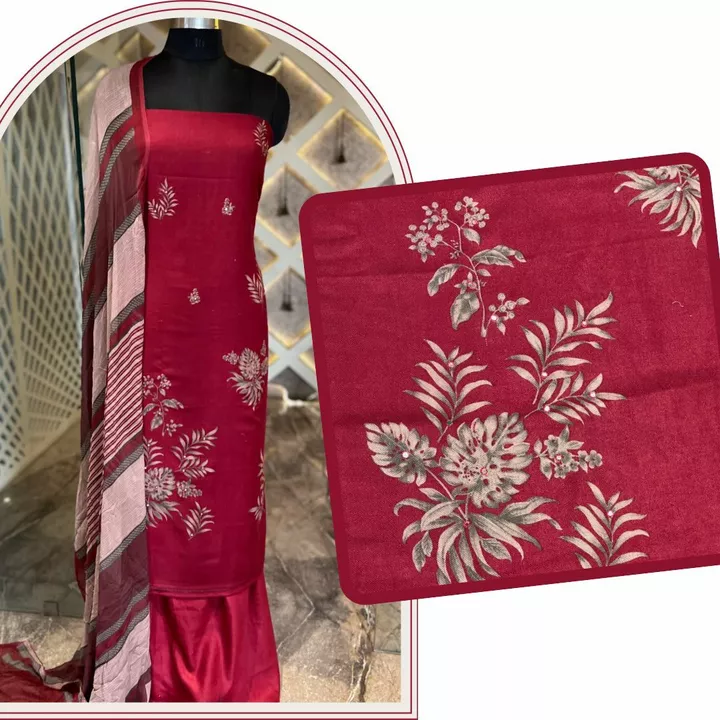Post image Hey all check my new winter collection with pure printed dupatta.
