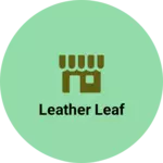 Business logo of Leather Leaf