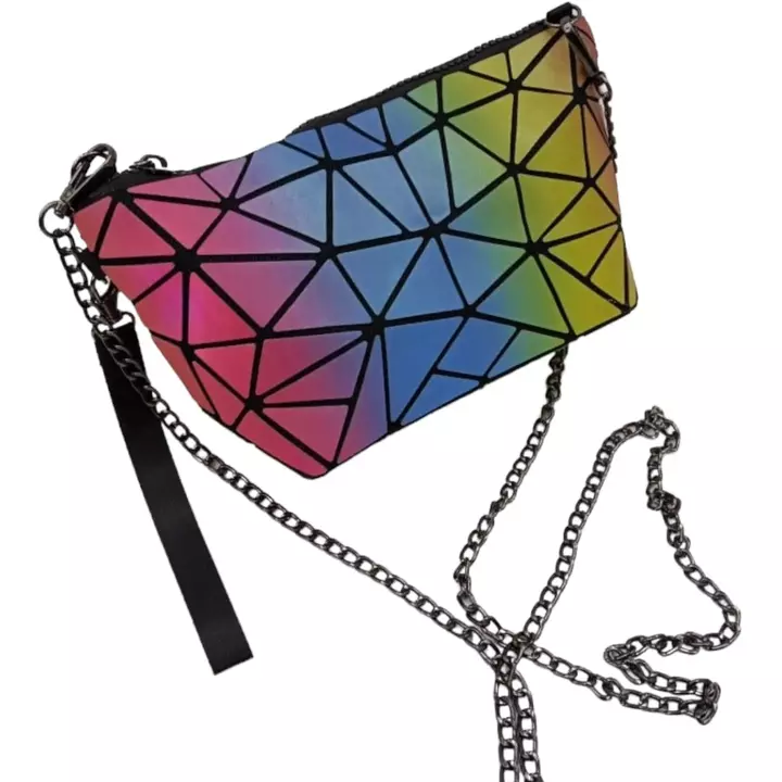Trendy women and girls reflective sling bag uploaded by business on 10/25/2022
