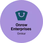 Business logo of ONROW ENTERPRISES