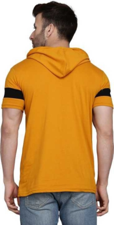 Solid Men Black, Yellow T-Shirt uploaded by Indian fashion dresses on 10/25/2022