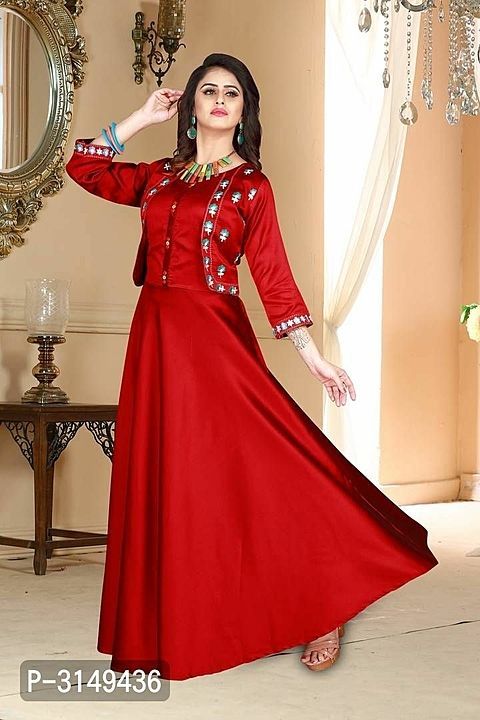 Ethnic Dress With Jacket | Buy Ethnic Dress Jackets online in India–  Inddus.in