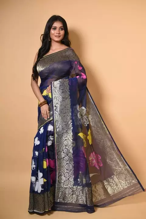 Jamdani saree 3 with soft quality  uploaded by Traditional Handloom Saree Manufacturer on 10/25/2022