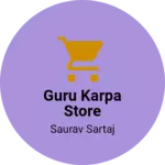 Business logo of Guru karpa store