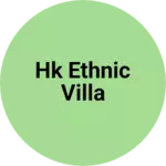 Business logo of HK ETHNIC VILLA based out of Surat