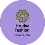 Business logo of Hrudya fashion