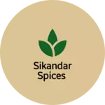 Business logo of Sikandar spices