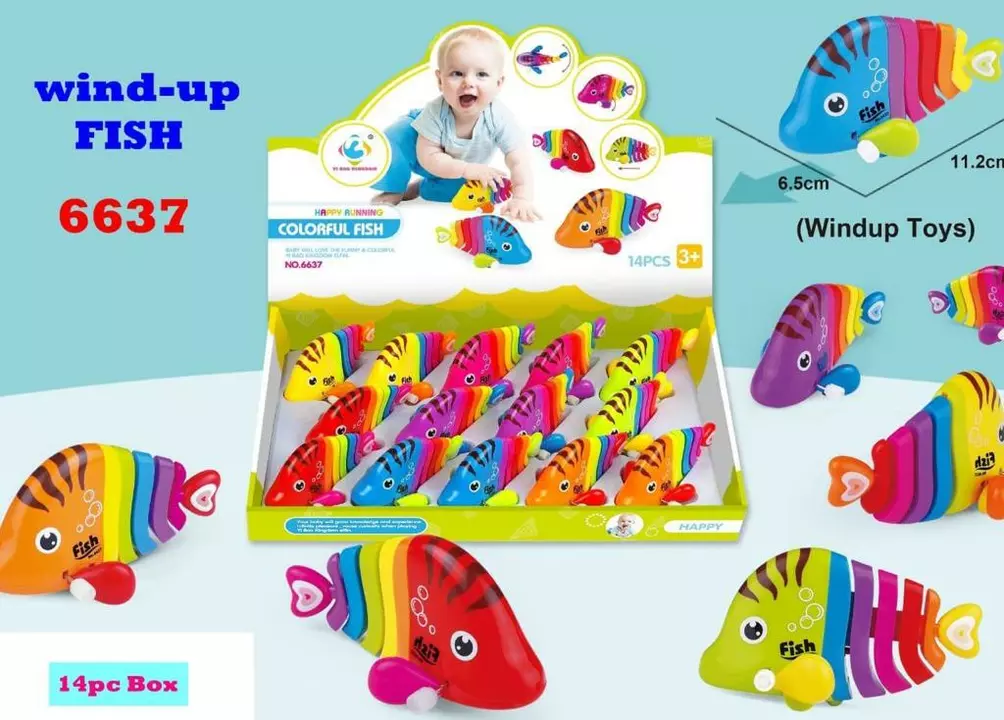 Wind up fish uploaded by BHTOYS on 10/26/2022