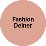 Business logo of Fashion deiner