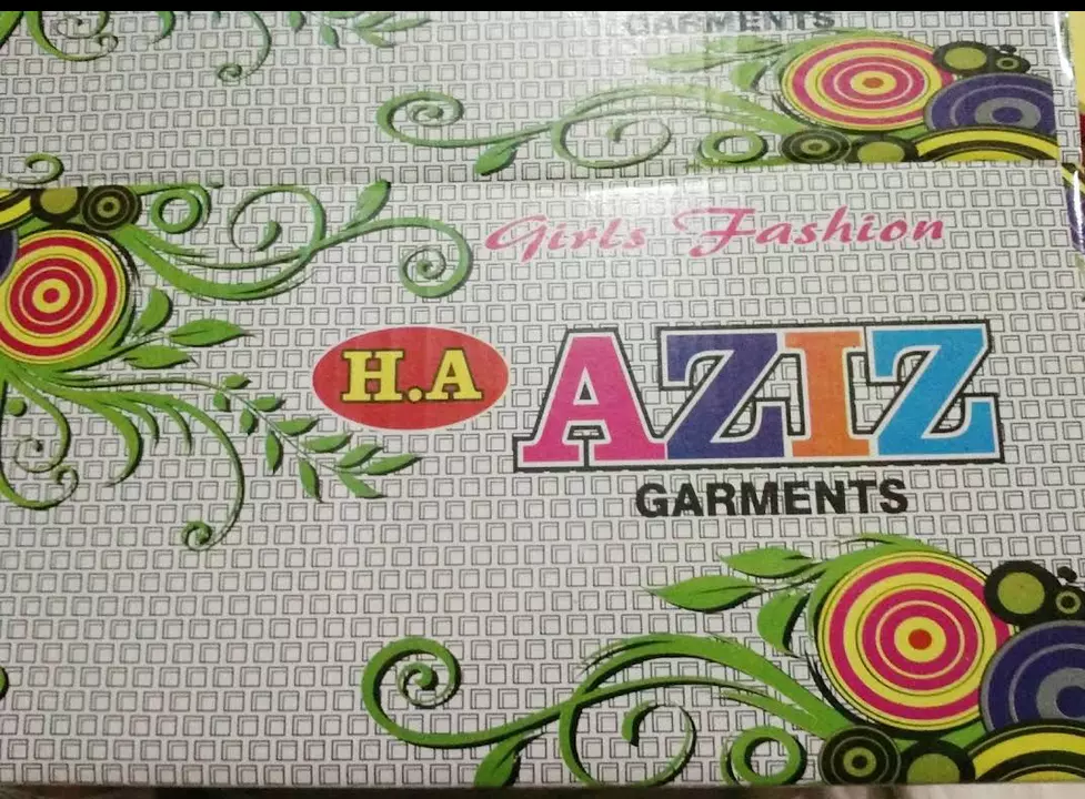 Visiting card store images of Aziz Collection 