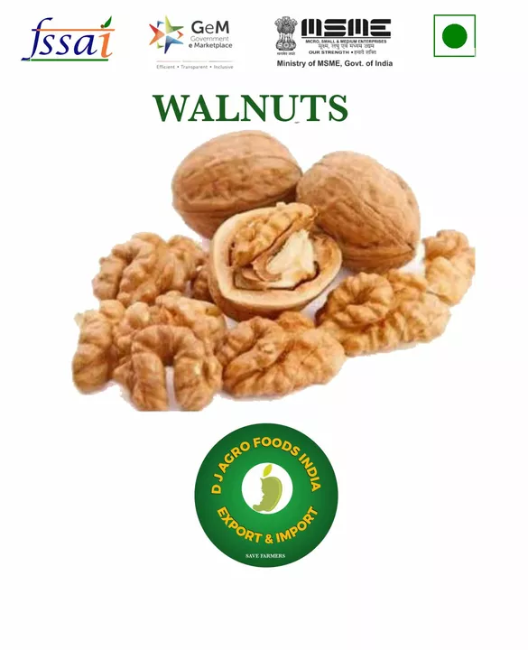 D J Agro Foods India - Walnuts uploaded by D J Agro Foods India on 10/26/2022