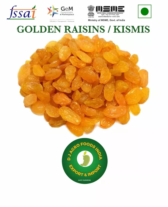 D J Agro Foods India - Golden Raisins  uploaded by D J Agro Foods India on 10/26/2022