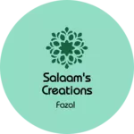 Business logo of SALAAM CREATIONS