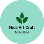 Business logo of Nice art craft