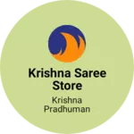 Business logo of Krishna saree store