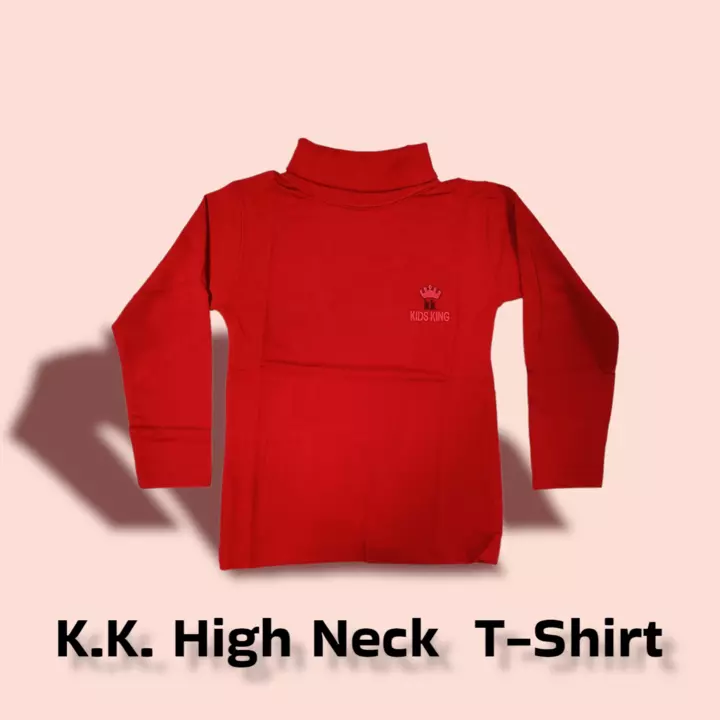 Product image of KK HIGH NECK T-SHIRTS , price: Rs. 85, ID: kk-high-neck-t-shirts-89755687