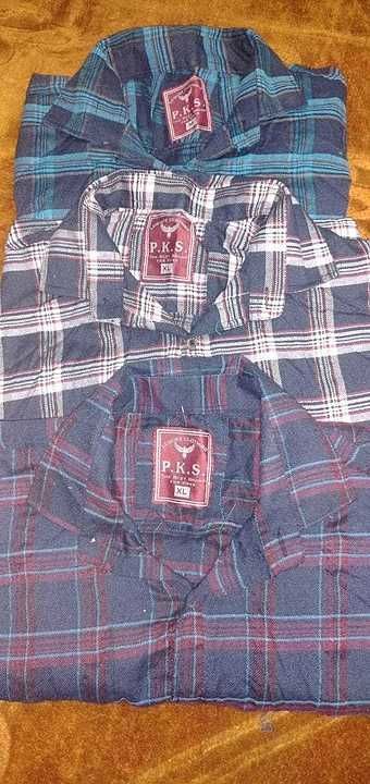 Twill check casual shirts for men  uploaded by business on 6/30/2020