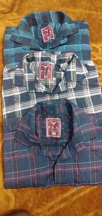 Twill check casual shirts for men  uploaded by Doson Enterprises  on 6/30/2020