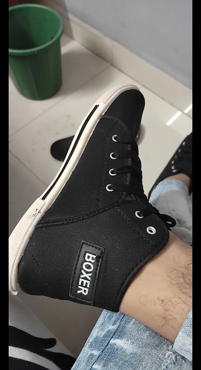 HOTSTYLE Stylist Boots For Men

Colour: Black

Outer Material: Canvas

Inner Material: Canvas

Closu uploaded by Laxmi on 10/27/2022
