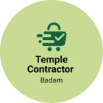 Business logo of Temple contractor