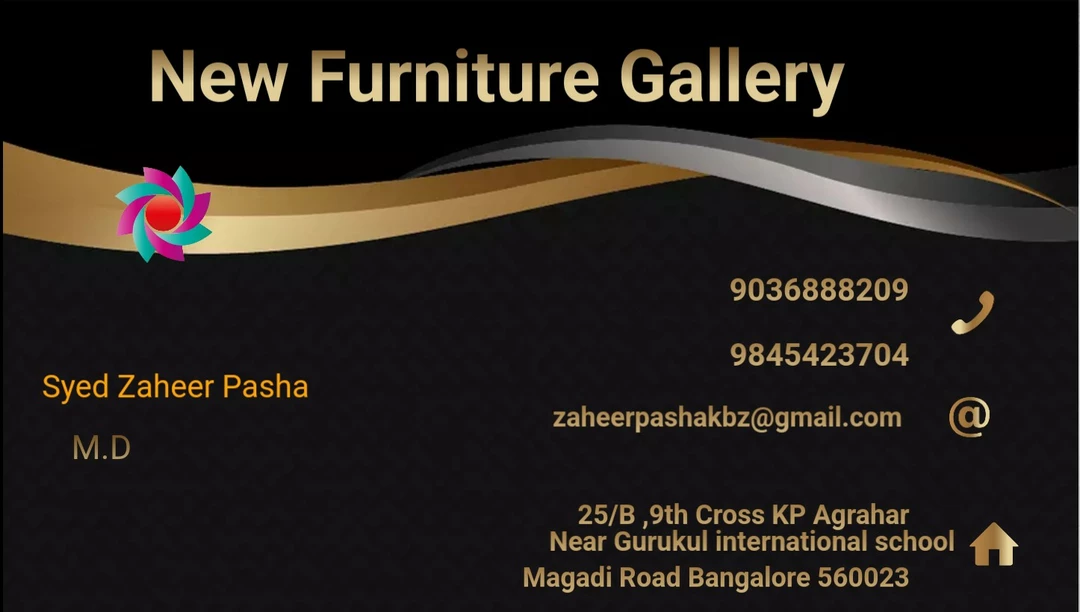 Visiting card store images of New furniture gallery
