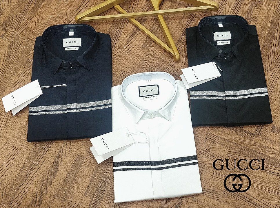 Gucci Premium Foil Shirts  uploaded by Harshil  on 1/13/2021