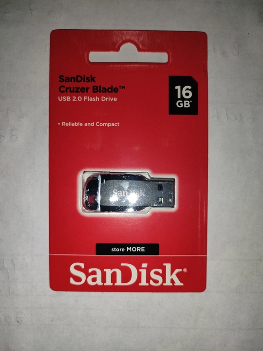 Sandisk Pendrive 16GB 2.0 uploaded by business on 10/27/2022