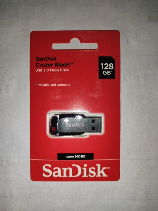 Sandisk Pendrive 128GB 2.0 uploaded by All In One Adda on 10/27/2022