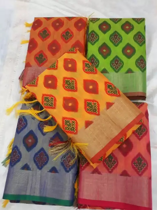 Cotton printed saree Kashi product  uploaded by Saro fab on 10/27/2022