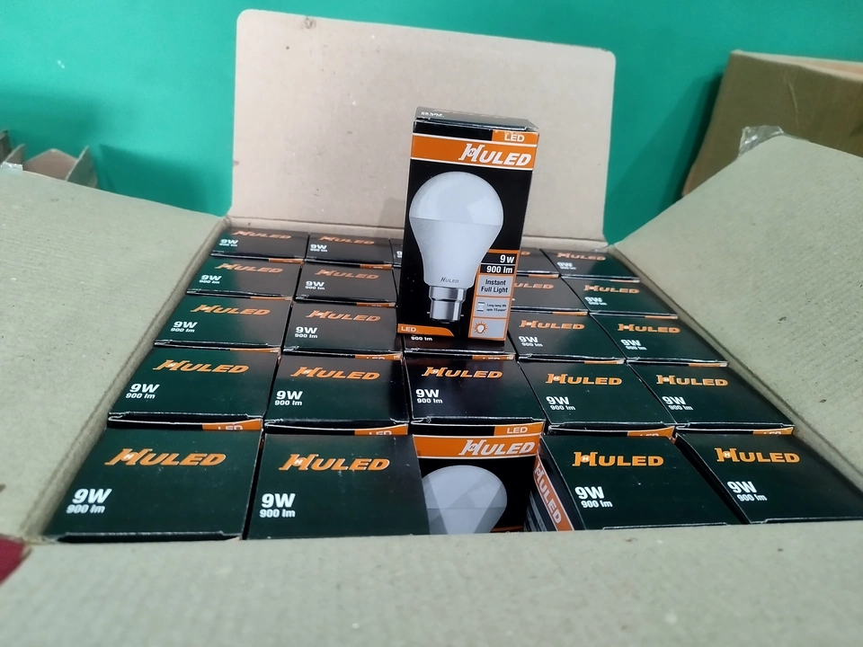 HULED 9 Watt B22 LED Bulb White (Pack of 1) uploaded by All In One Adda on 10/27/2022