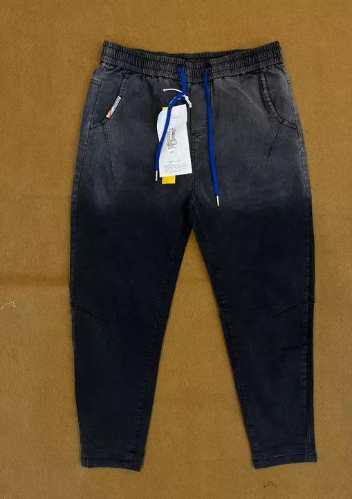 Product image of Denim joggers , price: Rs. 750, ID: denim-joggers-256f9142