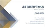 Business logo of JBB INTERNATIONAL