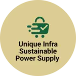 Business logo of Unique infra sustainable power supply