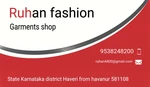 Business logo of Ruhan fashion