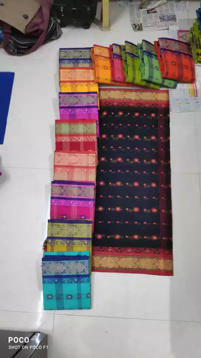 Handloom tant saree  uploaded by Shyamali Textile  on 10/28/2022